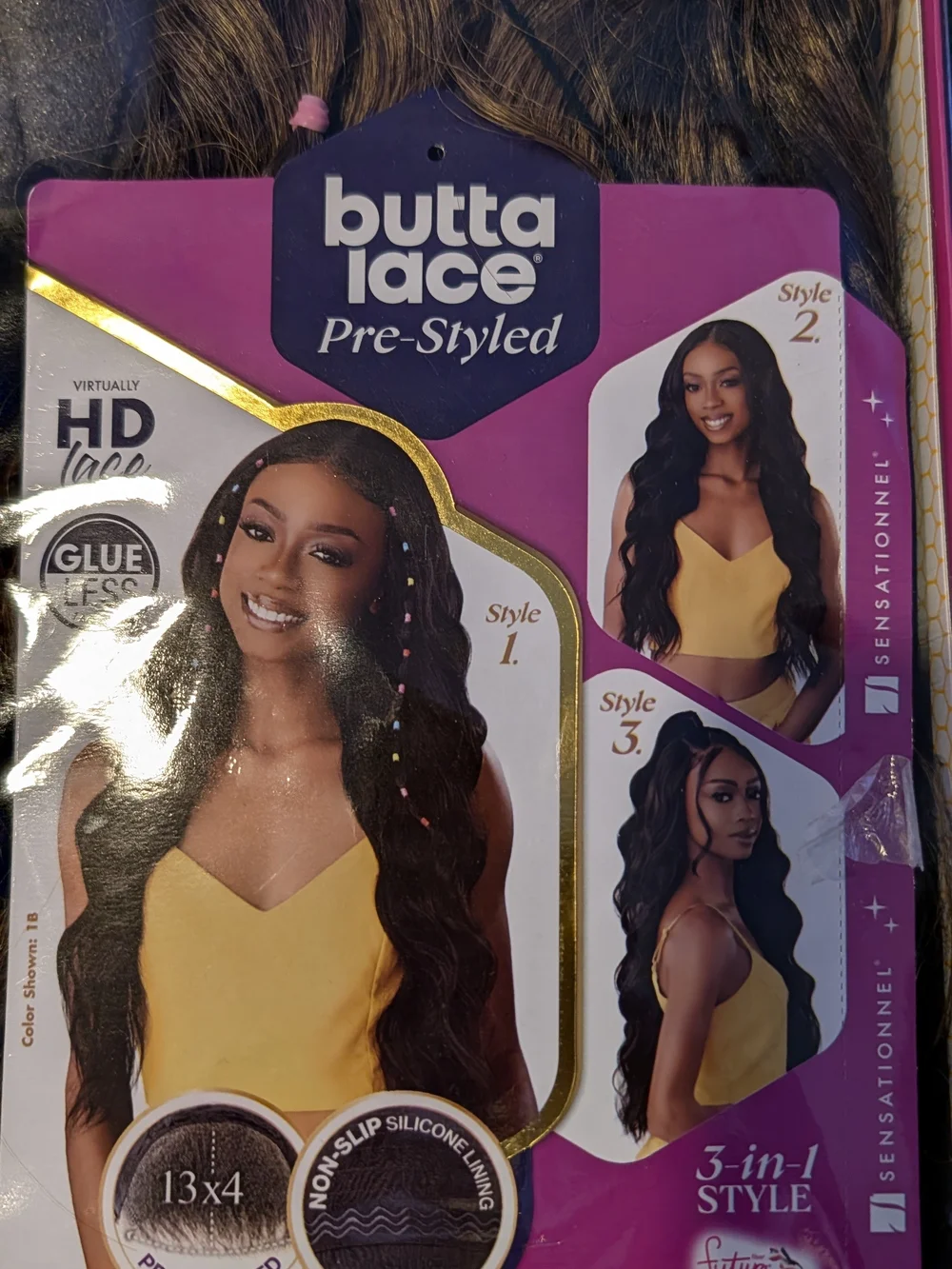 Sensationnel Butta Lace Pre-Styled Glueless 13x4 HD Lace Front Wig - BUTTA